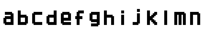 Small Pixel-7 Font LOWERCASE