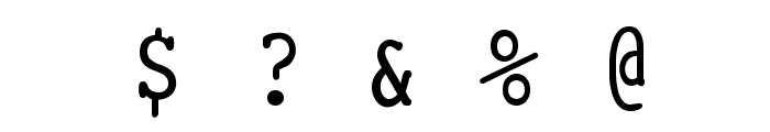 SmallTypeWriting-Medium Font OTHER CHARS