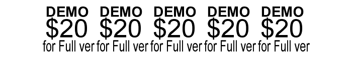 Smelted Demo Font OTHER CHARS