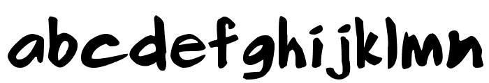 Smilecomix Font LOWERCASE