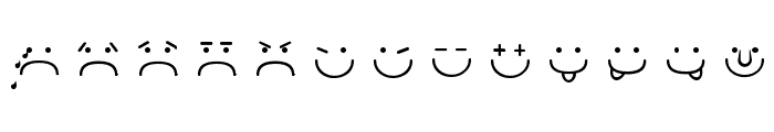 Smileyface Font 3 Font LOWERCASE