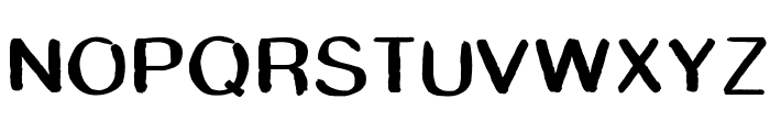SmudgeStick Font UPPERCASE