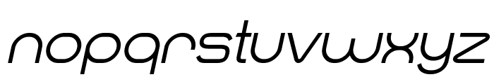 Smush Italic Font LOWERCASE
