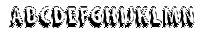 Snarky's Machine Font UPPERCASE