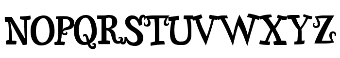 Snidely-Regular Font LOWERCASE