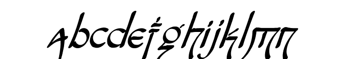 Snotmaster V Italic Font LOWERCASE