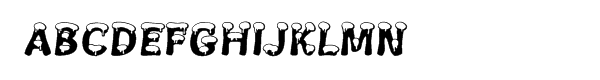 Snowa Snow Font UPPERCASE