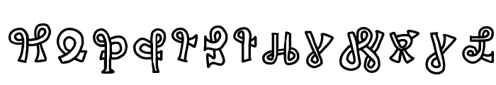 snakeway Font LOWERCASE