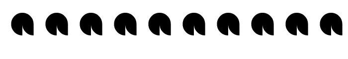 snowmask Font OTHER CHARS