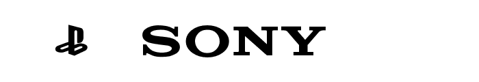 SONY's Logo Font UPPERCASE