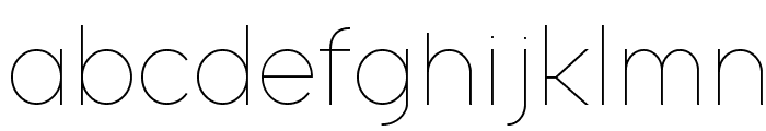 SoftLine Font LOWERCASE