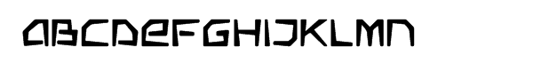 Somaton Cyrillic Bold Font UPPERCASE