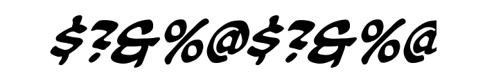 Soothsayer Italic OT Font OTHER CHARS
