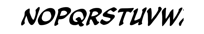 Soothsayer Italic OT Font UPPERCASE