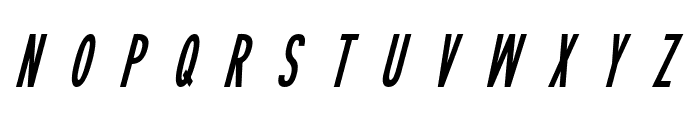 Sophisticated Slims Italic Font LOWERCASE