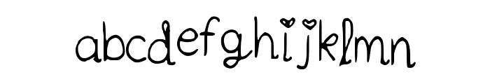 Sophomore Font LOWERCASE