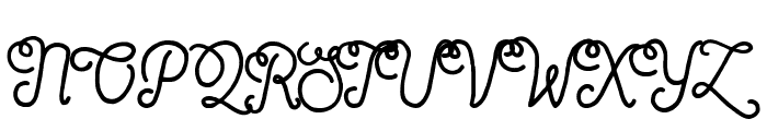 Sortdecai Cursive Wild Script Font UPPERCASE