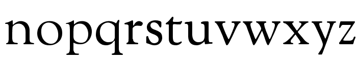 Sorts Mill Goudy TT Font LOWERCASE