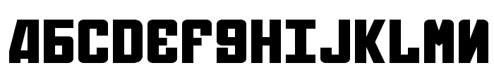 Soviet Bold Expanded Font UPPERCASE