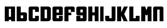 Soviet Bold Expanded Font LOWERCASE