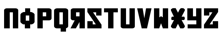 Soviet Bold Expanded Font LOWERCASE