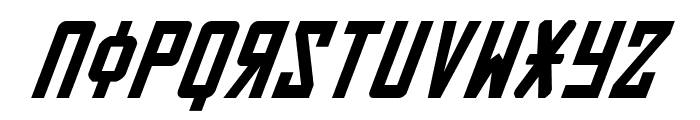 Soviet Italic Font LOWERCASE