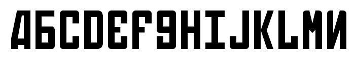 Soviet Font UPPERCASE