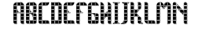 SPACE PEZ College Font UPPERCASE