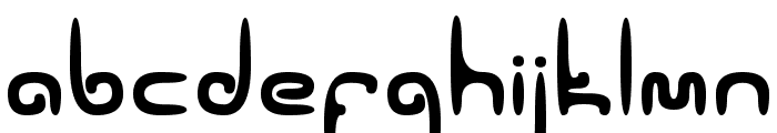 SPACEWORM02 Font LOWERCASE