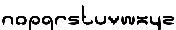 SPACEWORM02 Font LOWERCASE