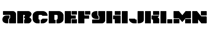 Space Cruiser Expanded Font LOWERCASE