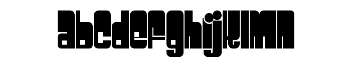 Spacebeach Font LOWERCASE