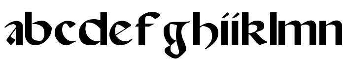 Spanish-Round-Bookhand--16th-c- Font LOWERCASE