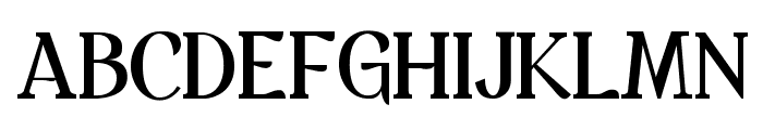 Spatha Serif Font UPPERCASE