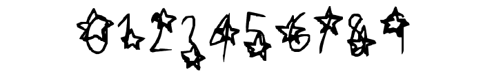 Speckled with Stars Font OTHER CHARS