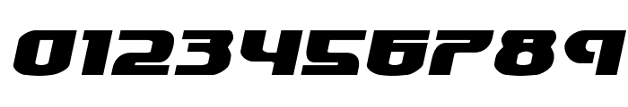 Speedwagon Extra-Expanded Italic Font OTHER CHARS