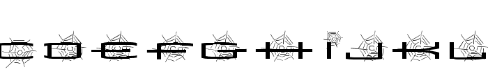 SpiderishFS-Bold Font LOWERCASE