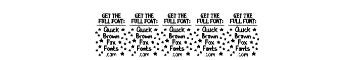 Spiders and Sparrows DEMO Font OTHER CHARS