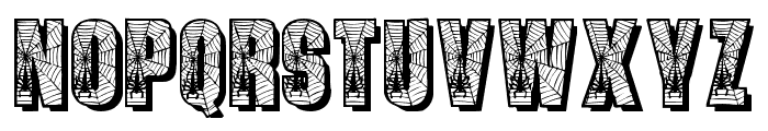 Spiders Font UPPERCASE
