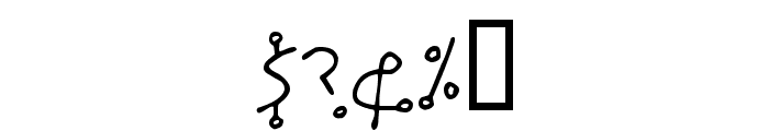 Spidershank Font OTHER CHARS