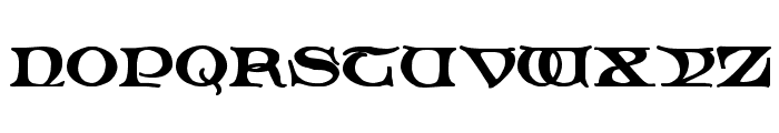 Spiral Initials Font LOWERCASE