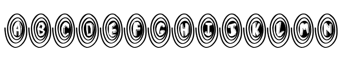 SpiralOdellic Font UPPERCASE