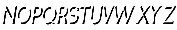 SplendidStencil-Regular Font LOWERCASE