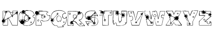 SplittheAtom-Regular Font LOWERCASE