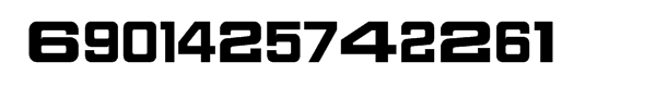 Sport Numbers Font LOWERCASE
