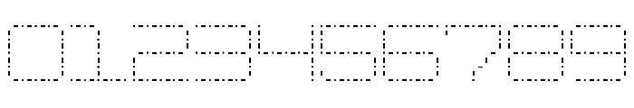 Spot Matrix Font OTHER CHARS