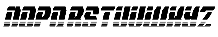 Spyh Vent Italic Font UPPERCASE