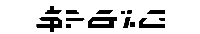 Spylord Laser Font OTHER CHARS