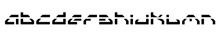 Spylord Laser Font LOWERCASE