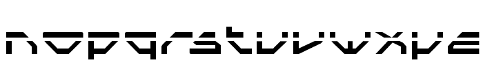 Spylord Laser Font LOWERCASE